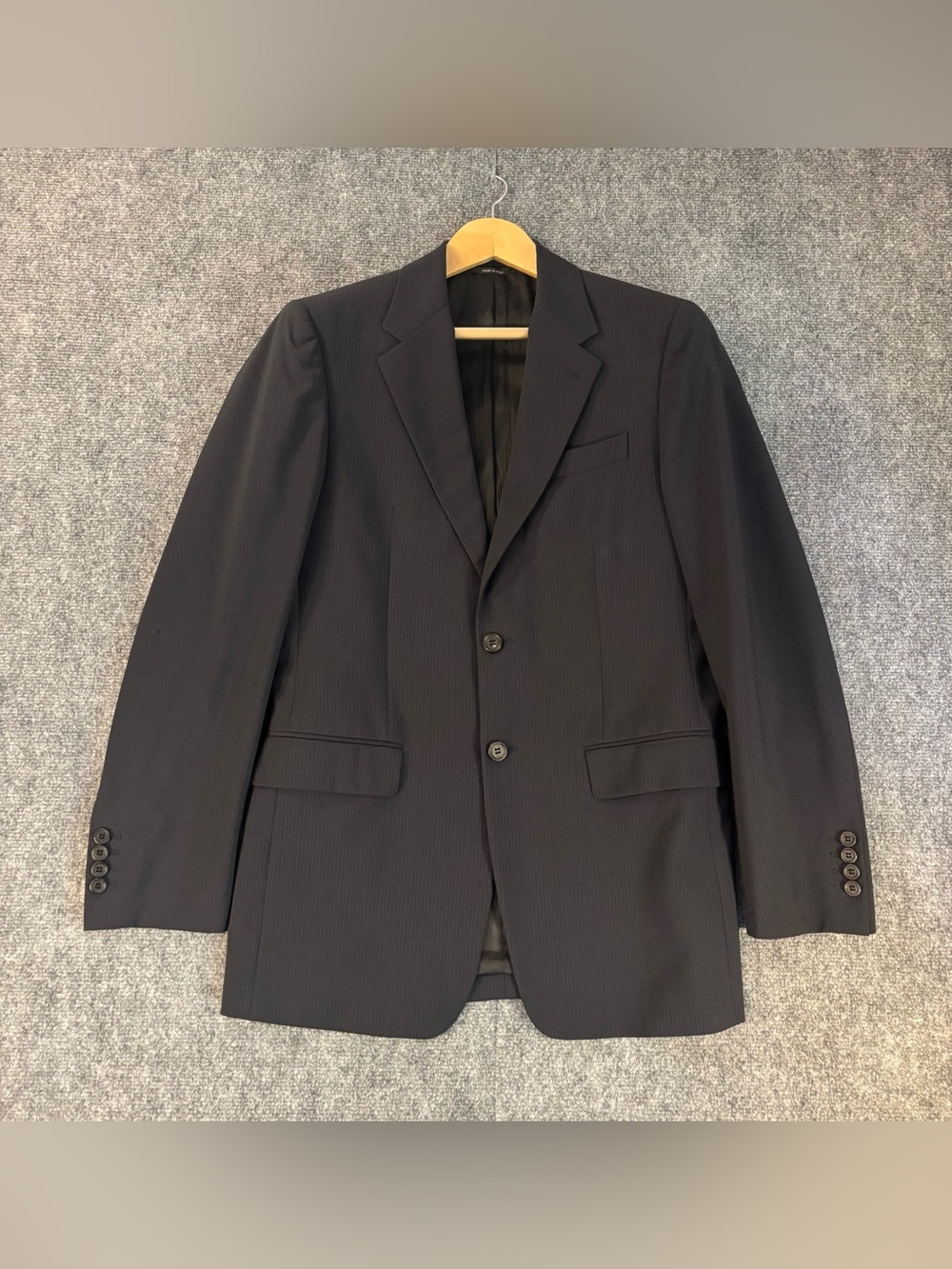Prada Mens Suit Navy Blue Size EU 48R Blue (Please see Description)
